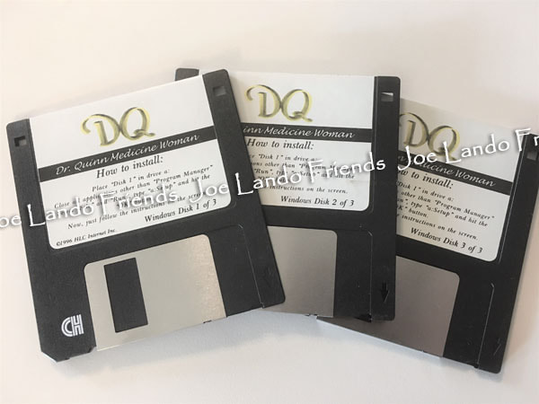3 floppy disks